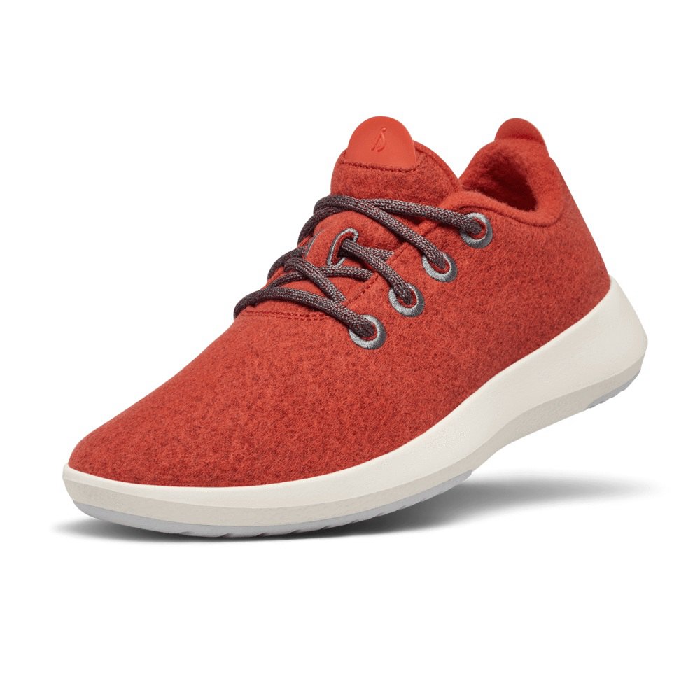 Allbirds Wool Runner Mizzles - Basket Rouge Homme | HIL-33776910