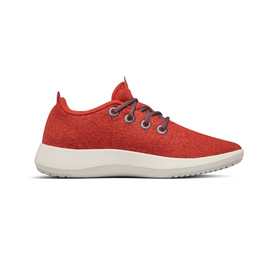 Allbirds Wool Runner Mizzles - Basket Rouge Homme | HIL-33776910