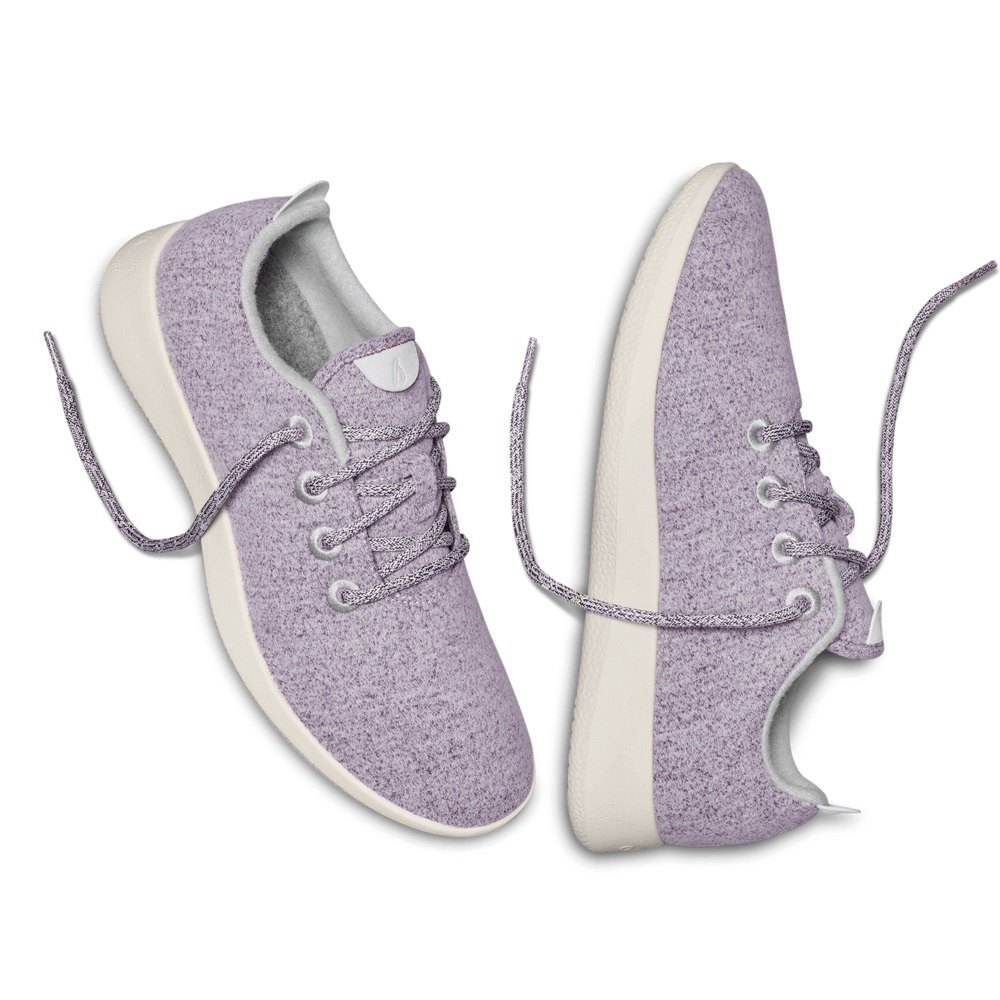 Allbirds Wool Runners - Basket Violette Homme | VBK-11811415