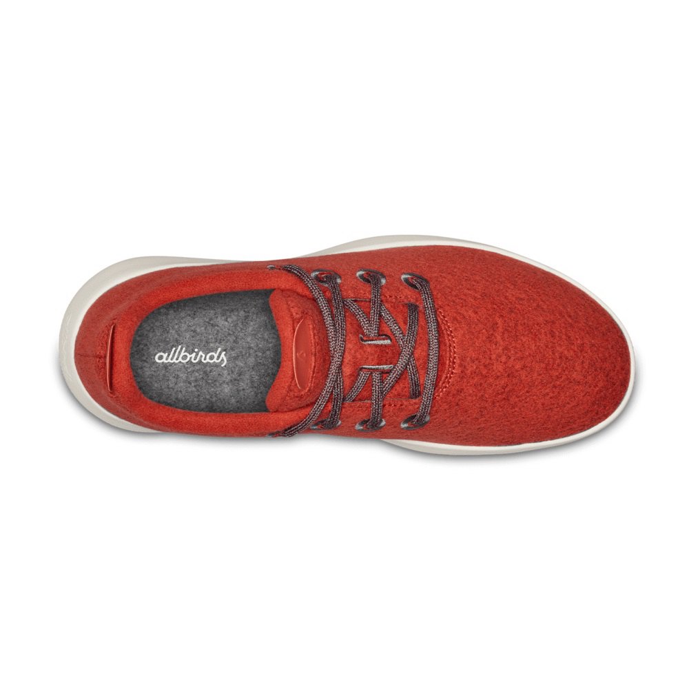 Allbirds Wool Runner Mizzles - Basket Rouge Homme | HIL-33776910