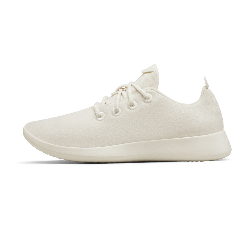 Allbirds Wool Runners - Basket Blanche Homme | ZHY-81627580