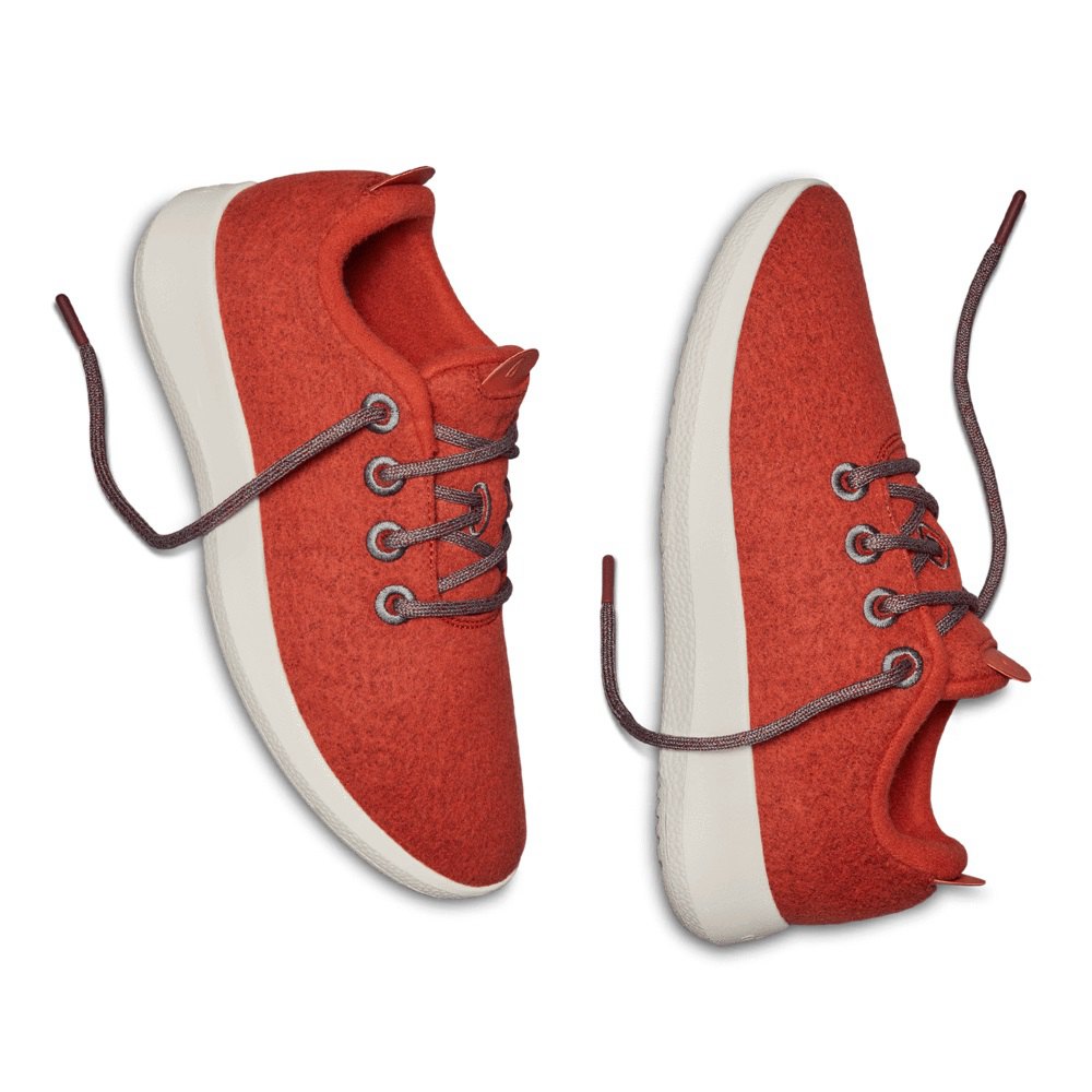 Allbirds Wool Runner Mizzles - Basket Rouge Homme | HIL-33776910