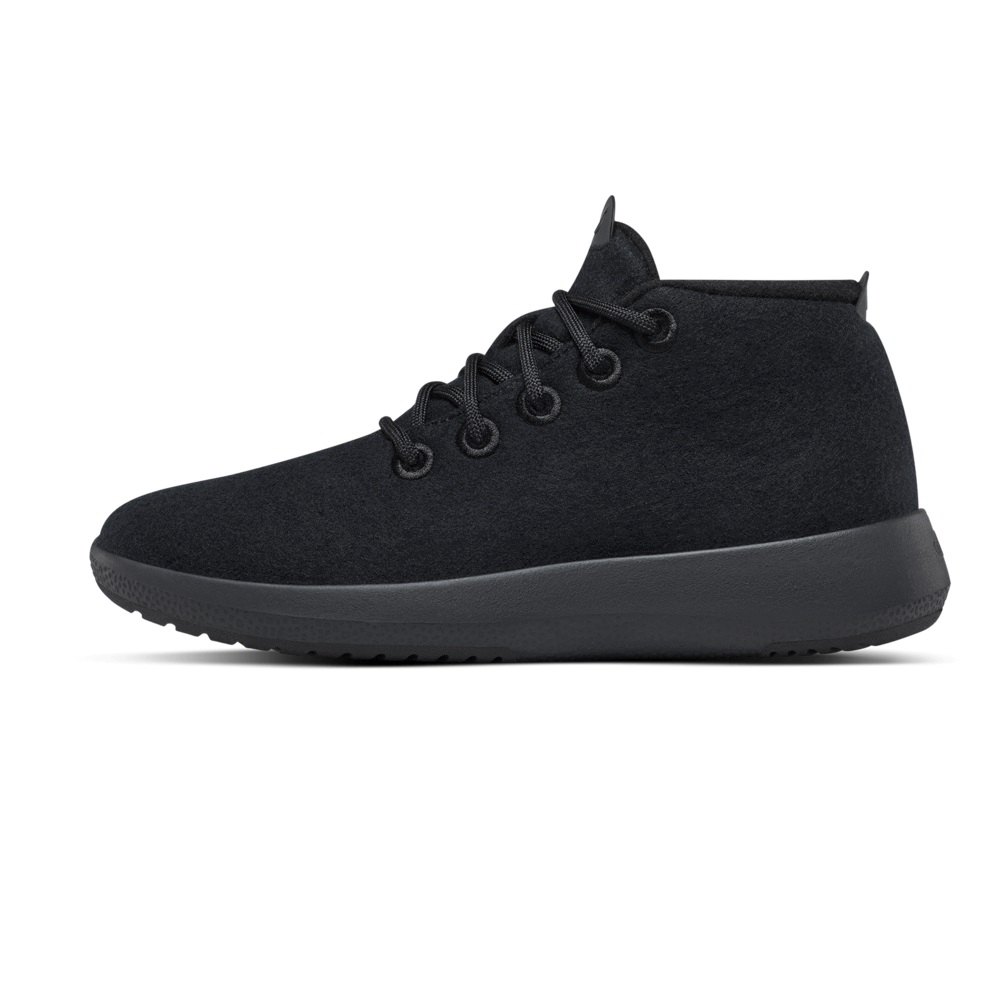 Allbirds Wool Runner-Up Mizzles - Bottes Noir Homme | RWM-46426483