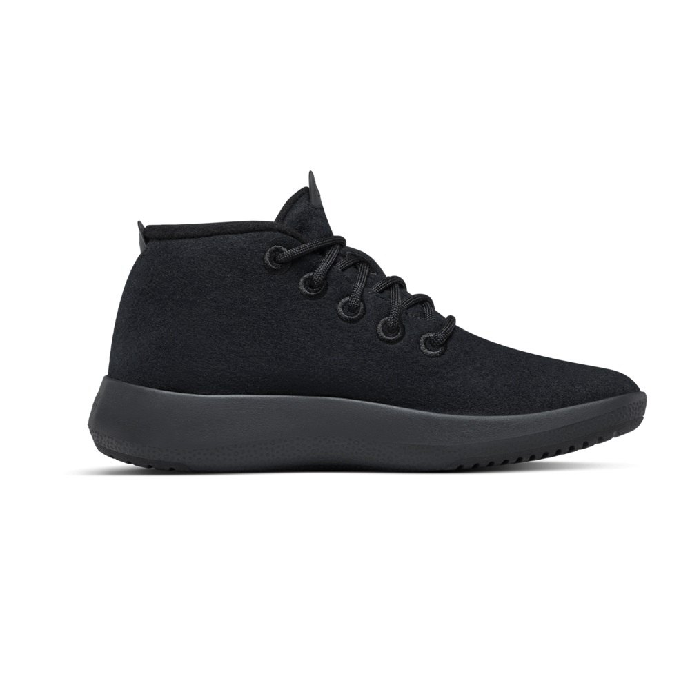 Allbirds Wool Runner-Up Mizzles - Bottes Noir Homme | RWM-46426483