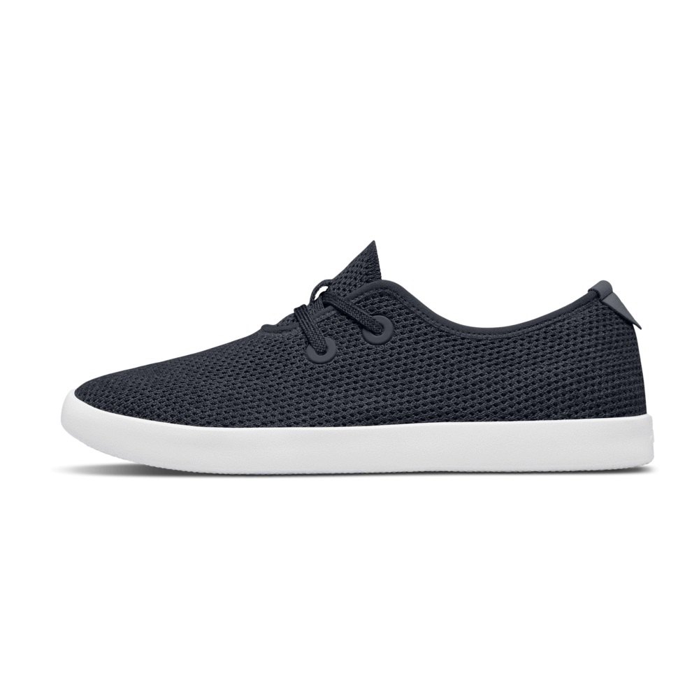 Allbirds Tree Skippers - Chaussure Bateau Bleu Marine Homme | JAE-82672415