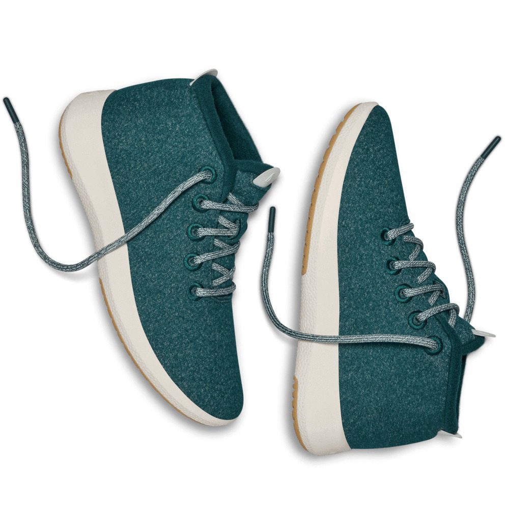 Allbirds Wool Runner-Up Mizzles - Bottes Vert Homme | MLK-65377621