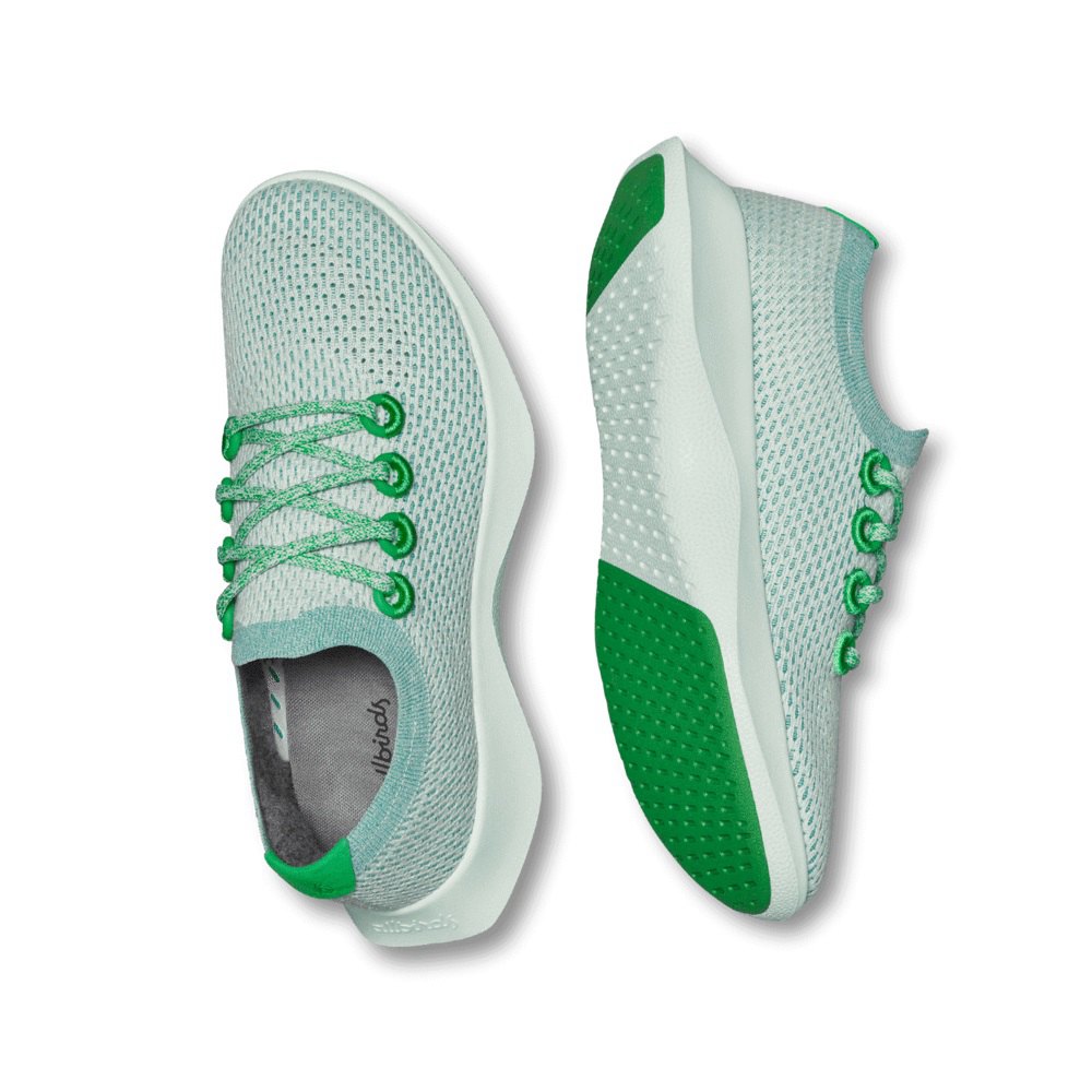 Allbirds Tree Dashers - Chaussure Running Vert Clair Homme | FKO-72276931