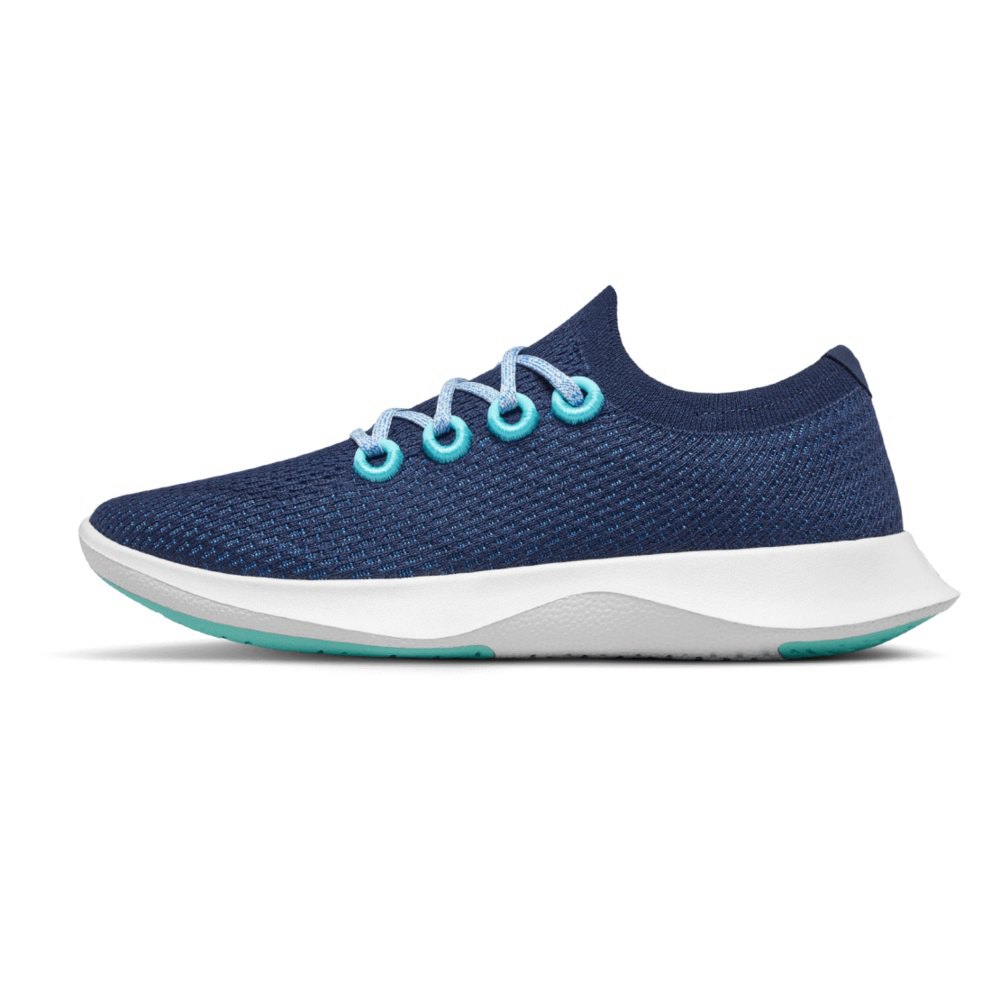 Allbirds Tree Dashers - Chaussure Running Bleu Marine Homme | JJS-90816983