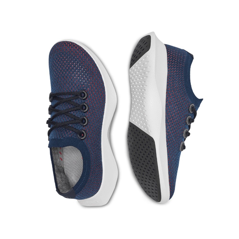 Allbirds Tree Dashers - Chaussure Running Bleu Marine Homme | NYC-44312311