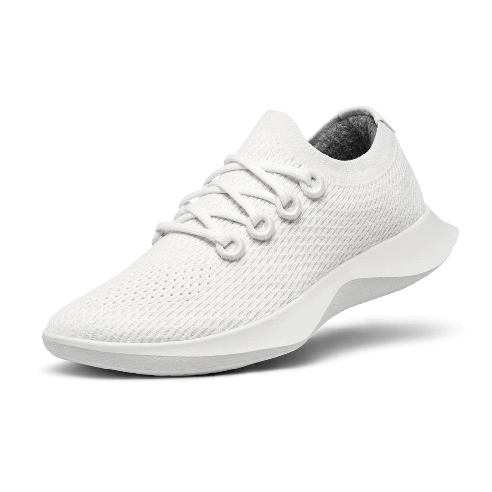 Allbirds Tree Dashers - Chaussure Running Blanche Homme | OIL-51889705