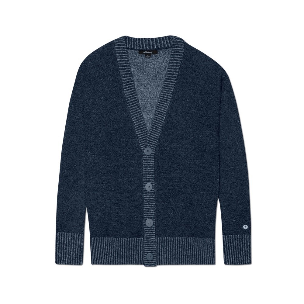 Allbirds Laine Cardi - Pull Bleu Marine Homme | TSE-18579171