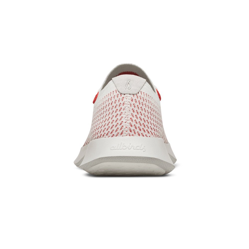 Allbirds Tree Dashers - Chaussure Running Blanche/Rouge Homme | CMR-30709882