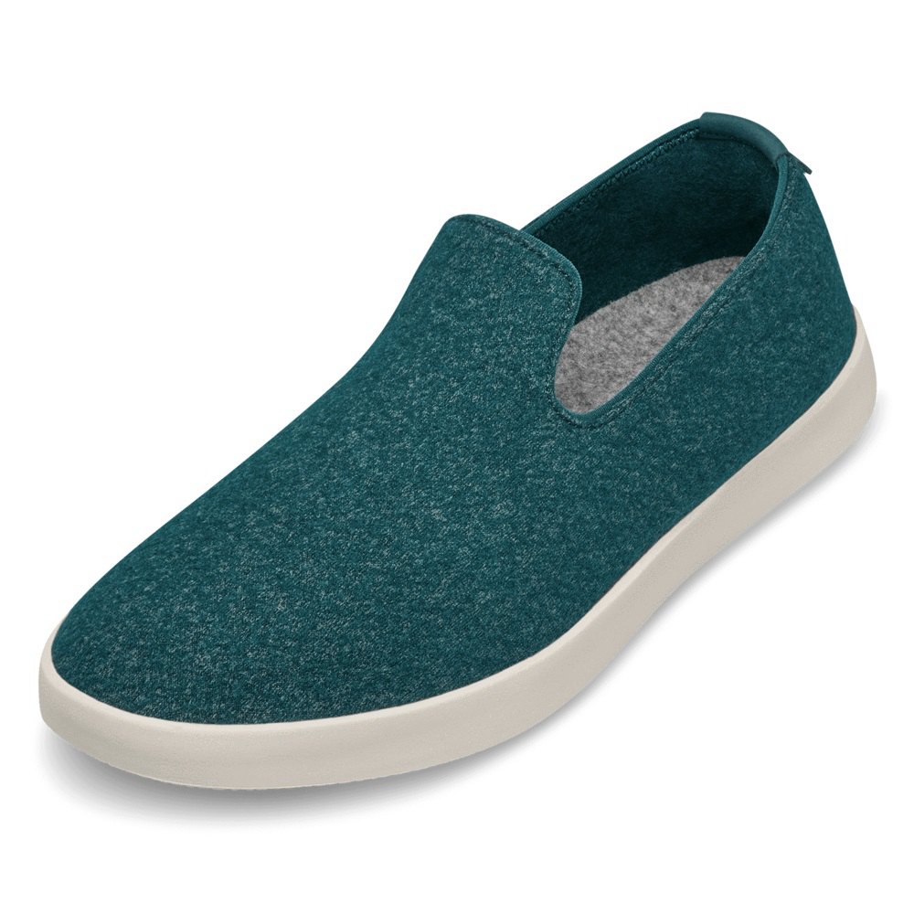 Allbirds Wool Loungers - Slip On Vert Homme | SHC-82974856