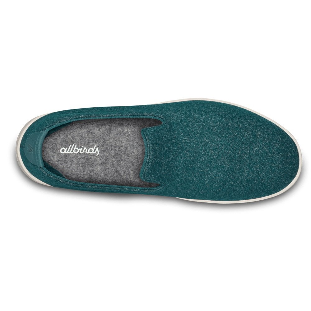 Allbirds Wool Loungers - Slip On Vert Homme | SHC-82974856