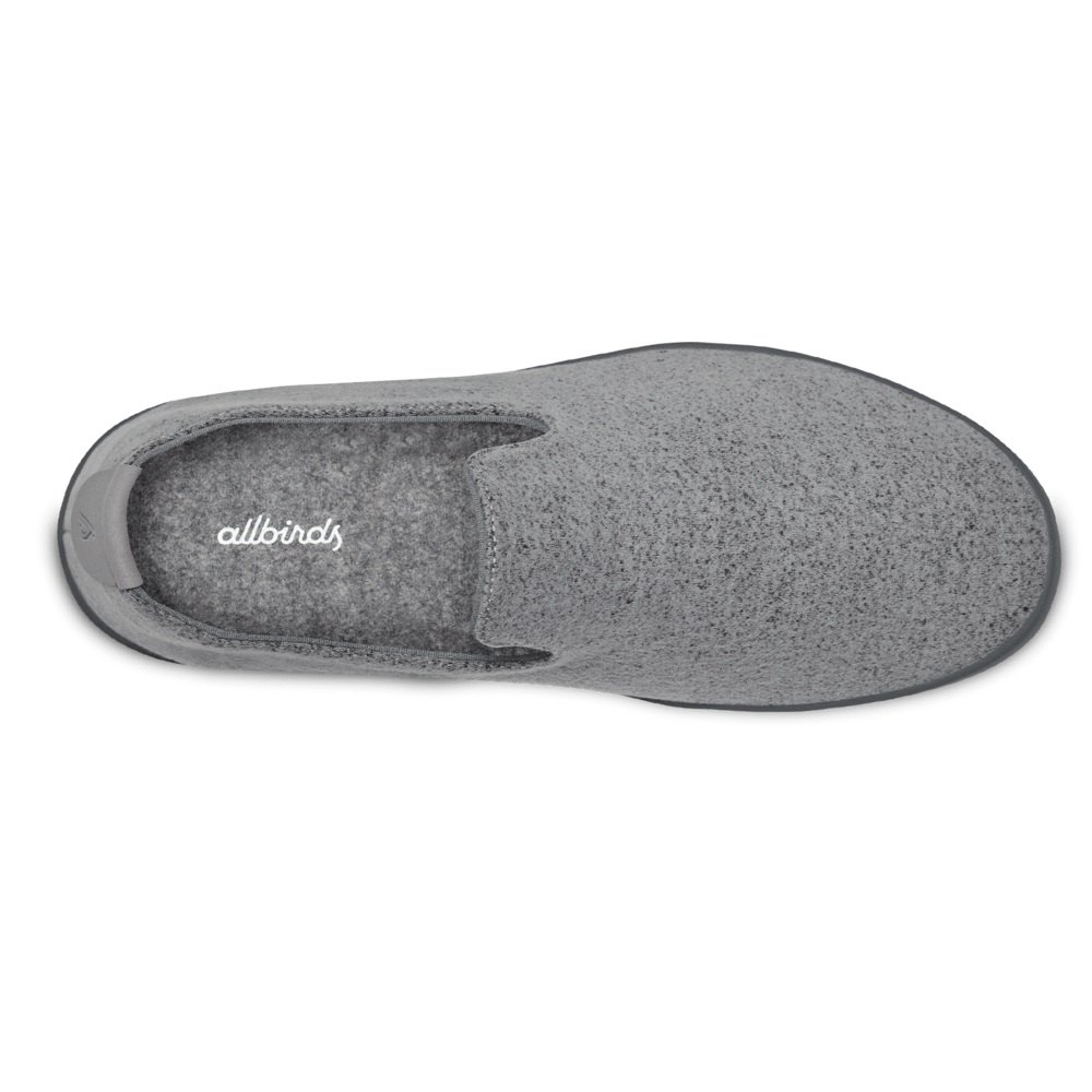 Allbirds Wool Loungers - Slip On Grise Foncé Homme | BEN-69936459