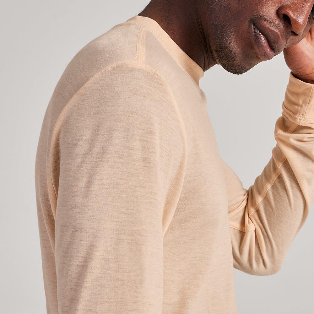 Allbirds Trinoxo? Longue Sleeve - Tee Shirt Beige Homme | REN-80248645