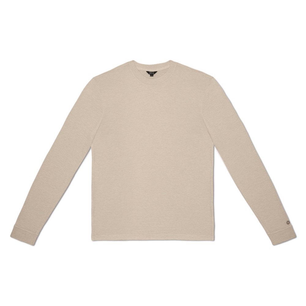 Allbirds Trinoxo? Longue Sleeve - Tee Shirt Beige Homme | NMZ-41797563