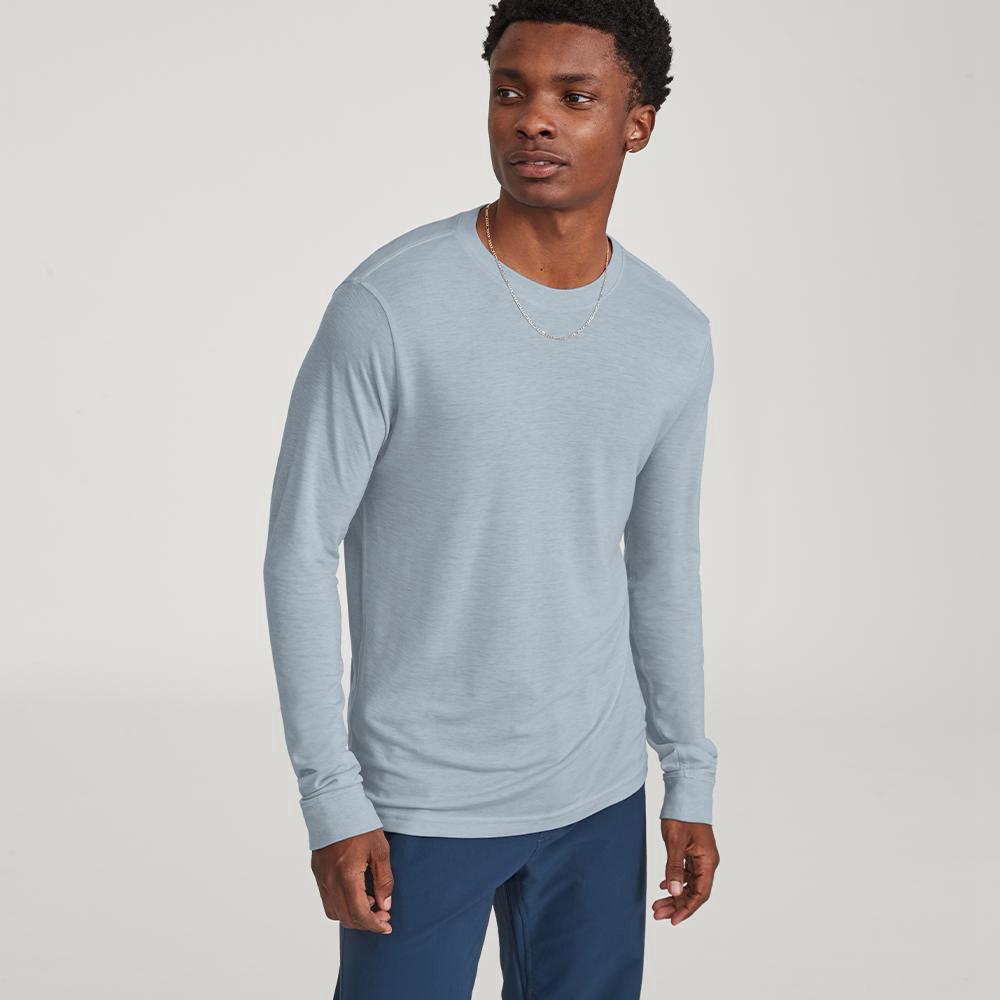 Allbirds Trinoxo? Longue Sleeve - Tee Shirt Grise Homme | OHE-64423605