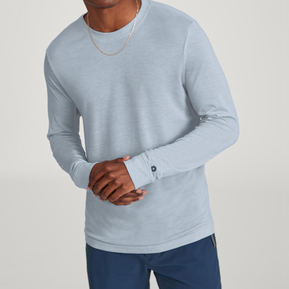 Allbirds Trinoxo? Longue Sleeve - Tee Shirt Grise Homme | OHE-64423605