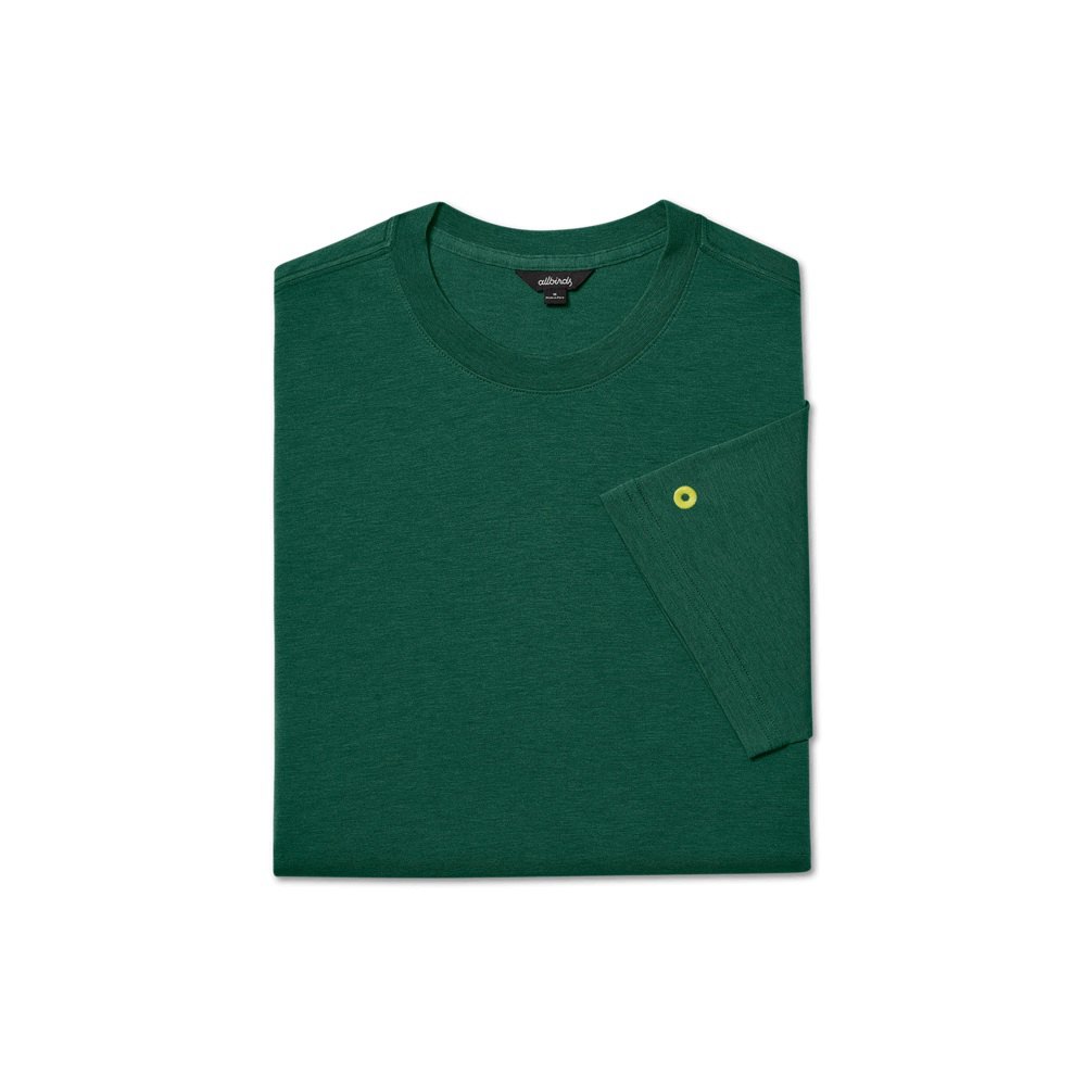 Allbirds Trinoxo? - Tee Shirt Vert Homme | EYN-39008042