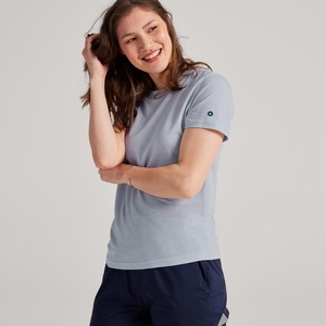 Allbirds Trinoxo? Classic Fit - Tee Shirt Grise Femme | KOF-79508016