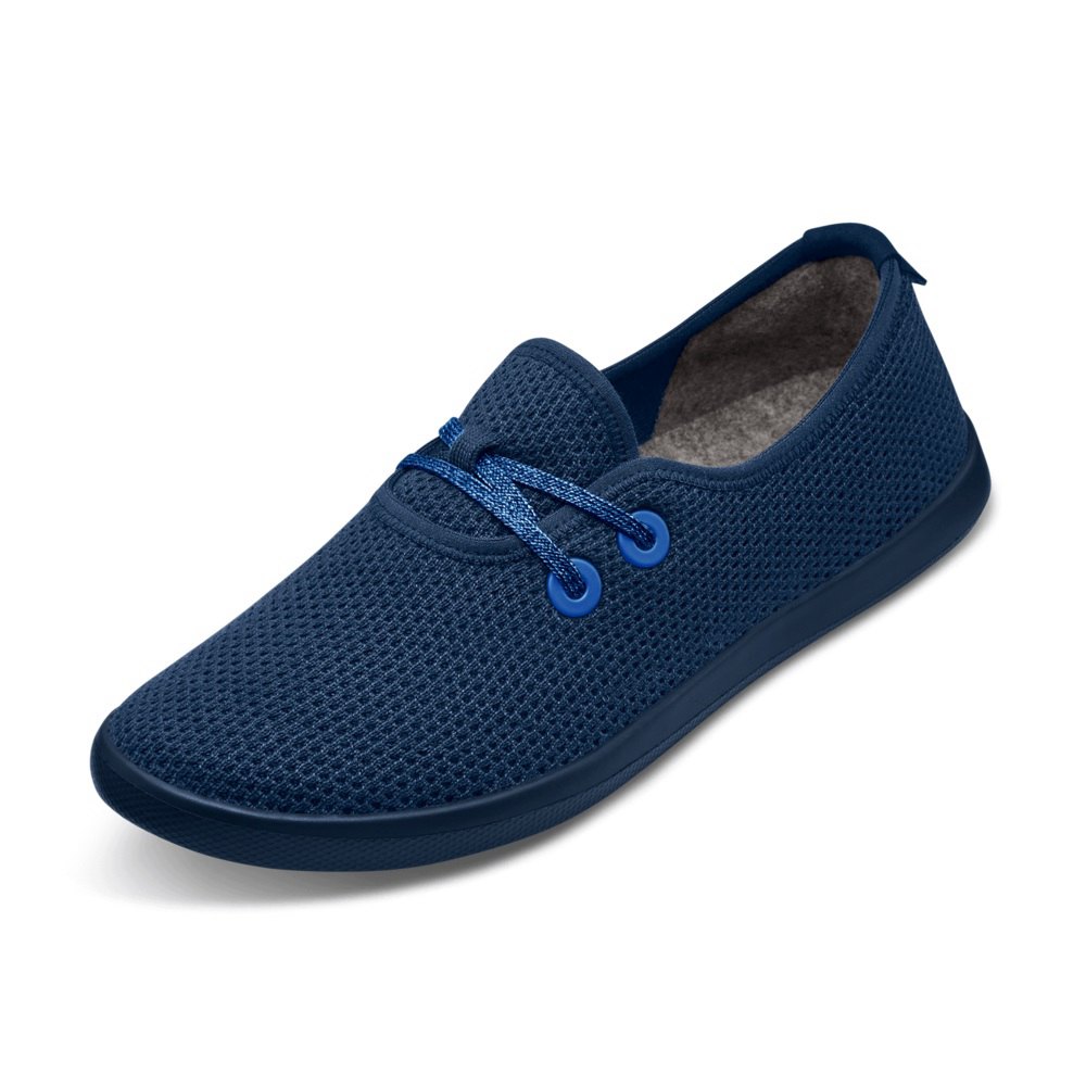 Allbirds Tree Skippers - Chaussure Bateau Bleu Homme | LMD-99873545