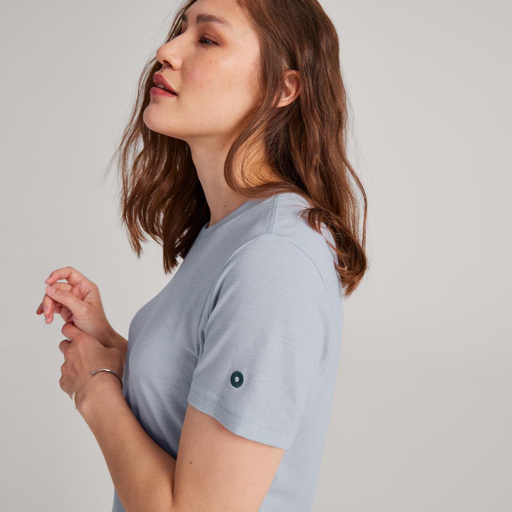 Allbirds Trinoxo? Classic Fit - Tee Shirt Grise Femme | KOF-79508016