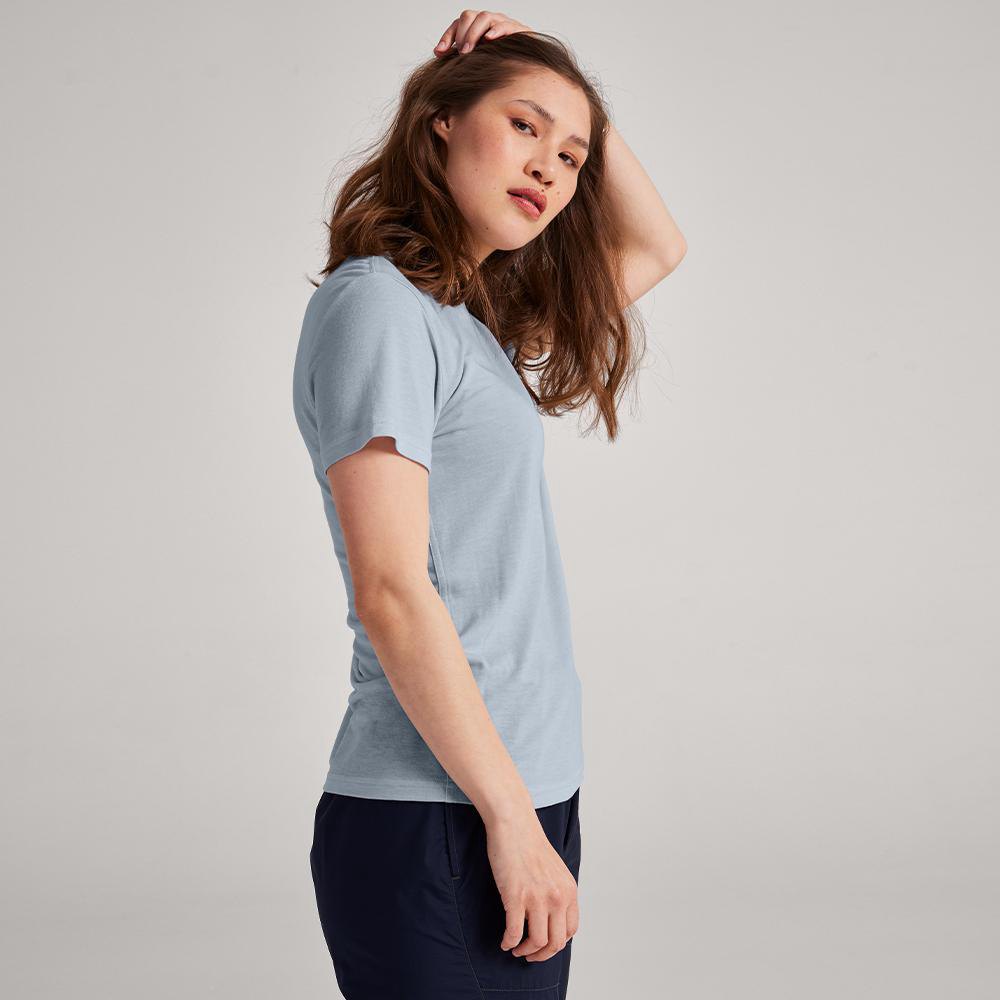 Allbirds Trinoxo? Classic Fit - Tee Shirt Grise Femme | KOF-79508016