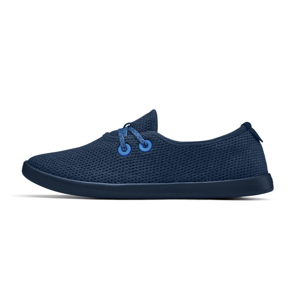 Allbirds Tree Skippers - Chaussure Bateau Bleu Homme | LMD-99873545