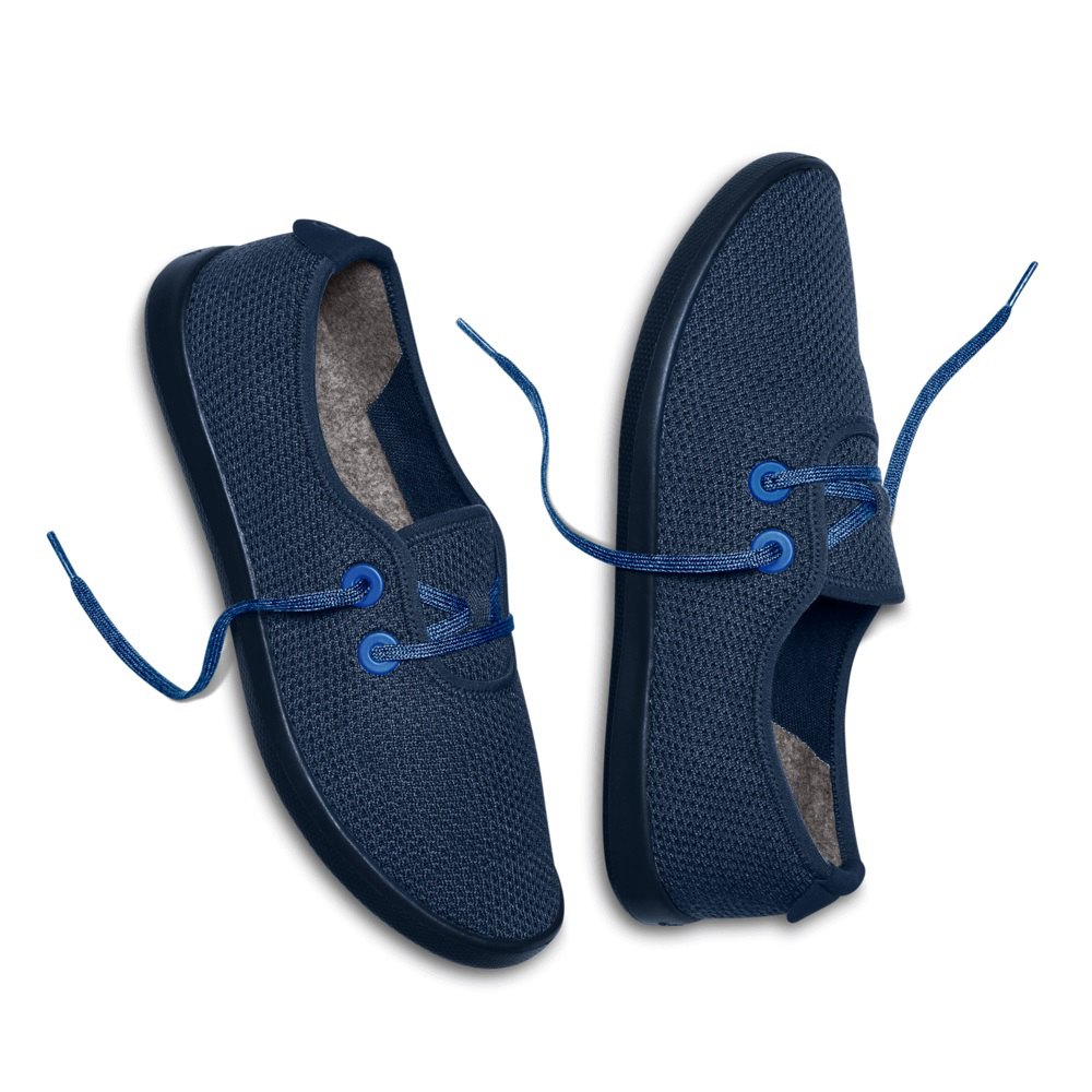 Allbirds Tree Skippers - Chaussure Bateau Bleu Homme | LMD-99873545